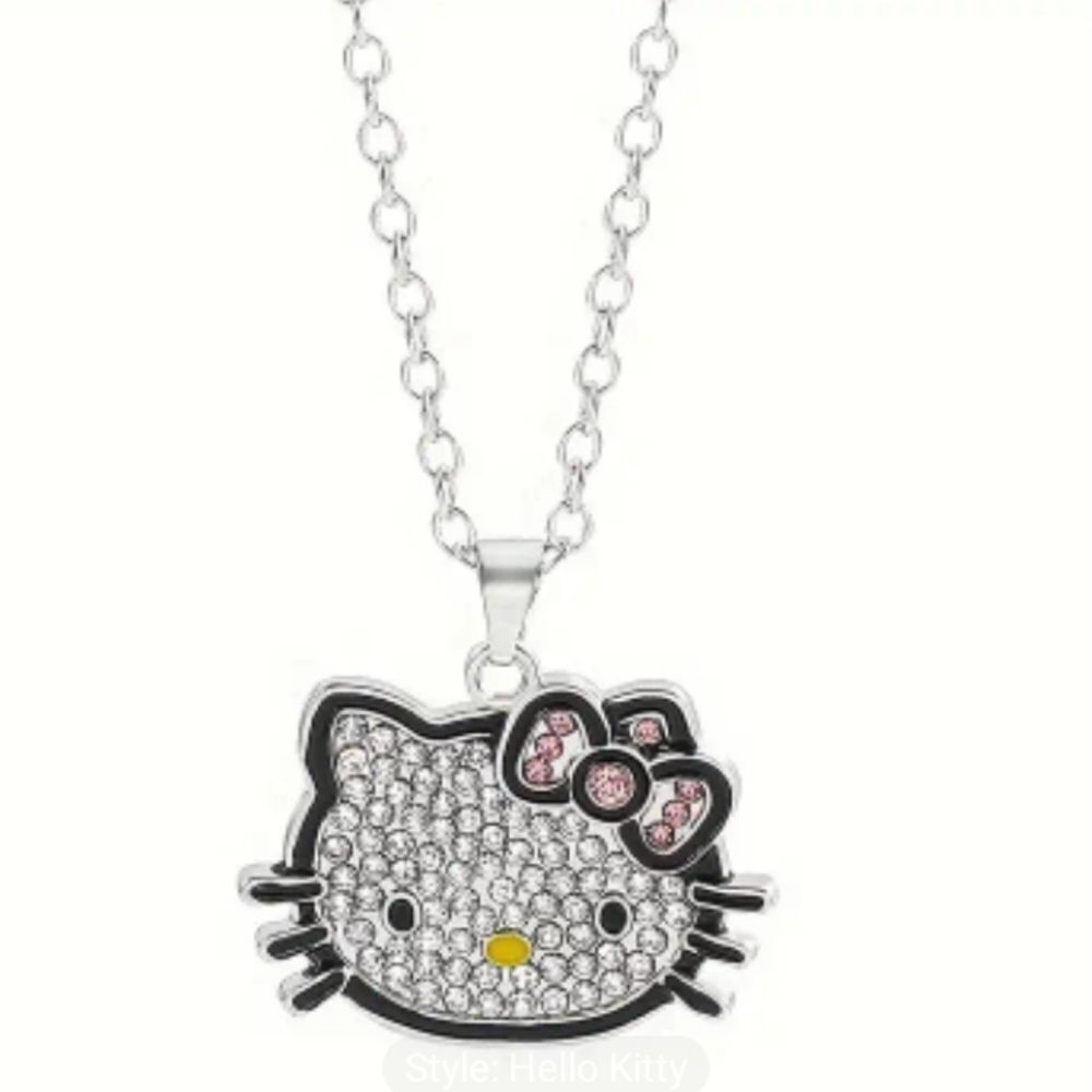 Elegant Kitty Charm Necklace For Adults And Kids - Picture 4 of 5
